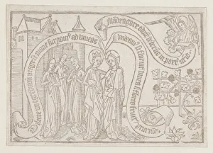 Block Book Prints: Come My Beloved, Let Us Go Forth Into the Field