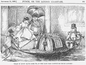 What it Must have come to, if the Rain had continued much Longer!, 1860