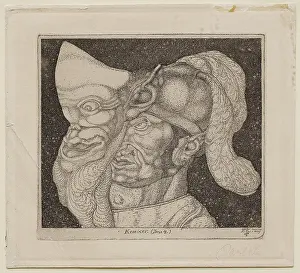 Klee Paul Prints: Comedian, (Invention 4), 1904. Creator: Paul Klee