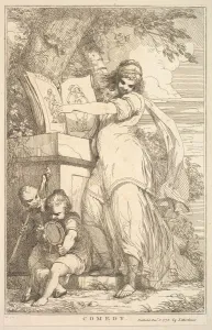 Joshua Gallery: Comedy (from Fifteen Etchings Dedicated to Sir Joshua Reynolds), December 8, 1778