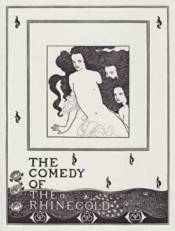 Aubrey Vincent Beardsley Gallery: The Comedy of the Rhinegold, from The Savoy No. 8, 1896. Creator: Aubrey Beardsley