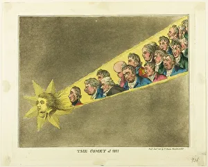 Prinnie Prints: The Comet of 1811, 1811. Creator: Unknown