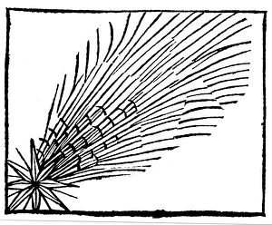 Comet Gallery: Comet of 684 (Halley), 1493