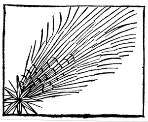 Comet Gallery: Comet of 684 (Halley), 1493