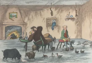 Mclean Prints: Comforts of an Irish Fishing Lodge, May 12, 1812. May 12, 1812