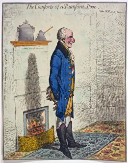 The Comforts of a Rumford Stove, 1800