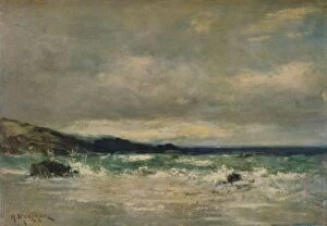 Calm Before The Storm Collection: The Coming Breeze, c1901. Artist: Harry Musgrave