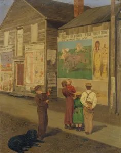 Posters Collection: Coming Events Cast Their Shadows Before, 1871. Creator: Charles Caleb Ward