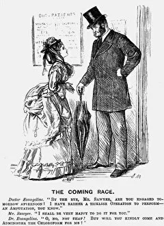 Discrimination Collection: The Coming Race, 1872. Artist: George du Maurier