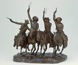 Coming Through the Rye (Over the Range), Modeled 1902, cast in bronze 1902 / 6