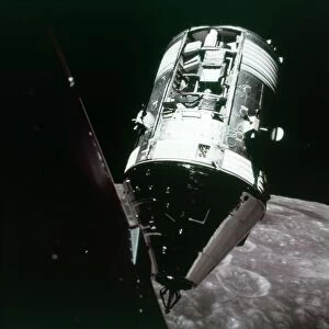 Nasa Collection: Command and supply capsule, Apollo 17 mission, December 1972. Creator: NASA