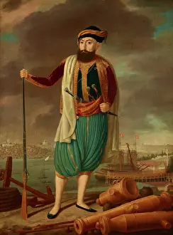 Istanbul Turkey Prints: Commander of the Arsenal in Istanbul, 1st half of 19th century. Creator: Unknown