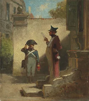 Biedermeier Collection: The commander of the place, 1848-1850