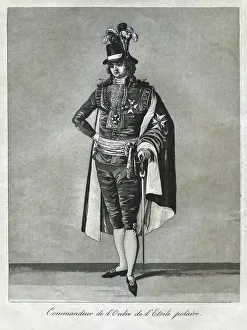 Order Of Chivalry Prints: Commandeur de l'Ordre de l'Etoile polaire