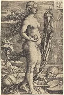Heinrich Aldegrever Gallery: Commemoration of the Dead, 1529. Creator: Heinrich Aldegrever