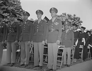 Commencement exercises at Howard University, Washington, D.C, 1942. Creator: Gordon Parks