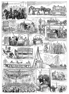 Ship Building Prints: Commencement of the Hull, Barnsley