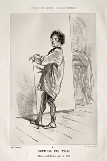 Paul Gavarni French Prints: Commerce des Muses. Creator: Paul Gavarni (French, 1804-1866)
