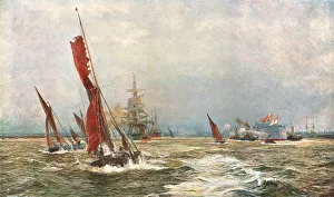 Wyllie Prints: Commerce and Sea Power, 1898, (c1902). Creator: Unknown