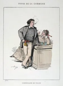 'Commissaire de Police', Paris Commune, 1871. Artist: Anon 'Commissaire de Police', Paris Commune, 1871. Artist: Anon