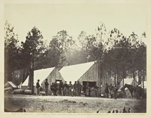Timber Gallery: Commissary Department, Head-Quarters Army of the Potomac, February 1864