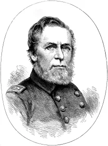 Commodore AH Foote, Union naval officer of the American Civil War, (c1880)