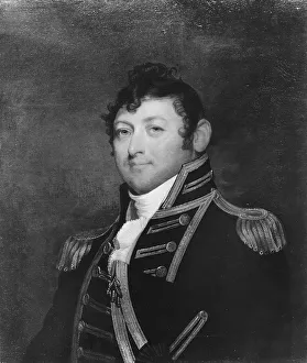 Us Navy Prints: Commodore Isaac Hull, 1813-14. Creator: Gilbert Stuart