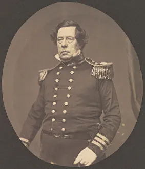 [Commodore Matthew Calbraith Perry], 1856-58. Creator: Mathew Brady