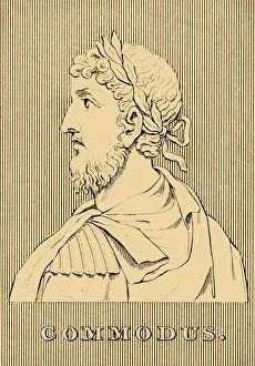 Consul Gallery: Commodus, (161-192 AD), 1830. Creator: Unknown