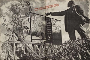 Book Art Collection: Communism is Soviet government plus the electrification of the whole country, 1933
