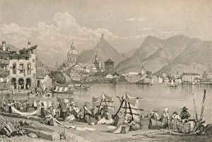 Como, c1830 (1915). Artist: Samuel Prout