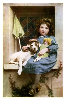 Sentimental Gallery: Companions, 1901.Artist: Arthur Cox Illustrating Co