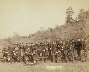 Enforcement Prints: Company C, 3rd US Infantry near Fort Meade