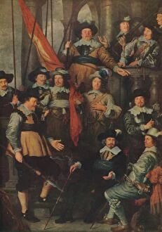 Bibby Gallery: The Company of the Civic Guard of Amsterdam...in 1645, (1914). Creator: Govaert Flinck