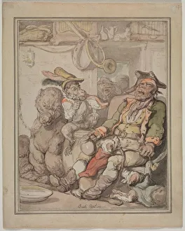 Thomas Rowlandson British Prints: Comparative Anatomy Study, c. 1810-1820. Creator: Thomas Rowlandson (British, 1756-1827)