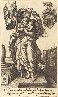 Trippenmecker Gallery: Compassion, 1552. Creator: Heinrich Aldegrever