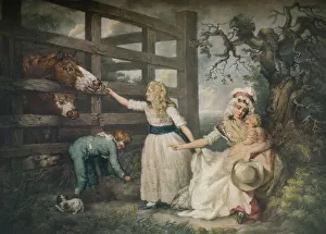William Ward Gallery: Compassionate Children, c1793, (1916). Artist: William Ward