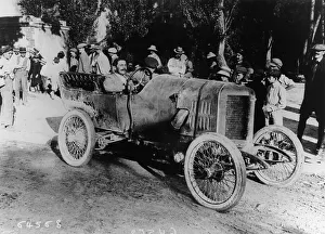Onlooker Prints: One of the competitors at the Mont Ventoux Hill Climb, Provence, France, 1911