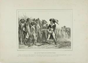Morale Prints: Of what do you have to complain?, 1836. Creator: Auguste Raffet