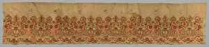 Complete Skirt Border, 1700s. Creator: Unknown