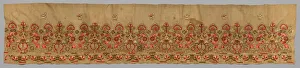 Complete Skirt Border, 1700s. Creator: Unknown
