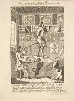 Looking Through Prints: The Complicated R_____n, 1794 (?). Creator: Probably etched by Richard Livesay (British