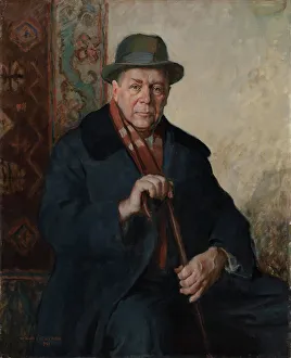 1941 Prints: Composer Leevi Madetoja, 1941. Creator: Vilho Sjöström