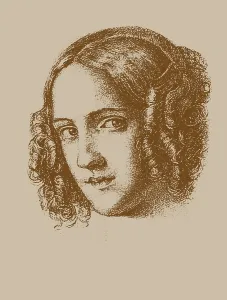 Lang Prints: Composer, pianist and singer Josephine Caroline Lang (1815-1880). Creator: Anonymous
