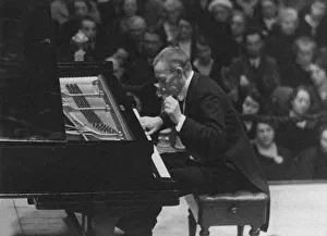 Russian Music Prints: Composer Sergei Rachmaninov (1873-1943), End 1930s