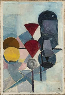 Weighing Device Prints: Compositie II (Still Life), 1916. Creator: Theo Van Doesburg