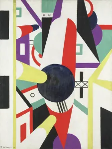 Compositional Prints: Composition, 1920. Creator: Thorvald Hellesen