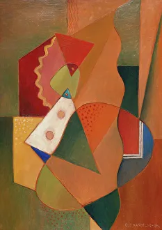Compositional Prints: Composition, 1946. Creator: Ole Kandelin