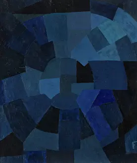 Composition in Blue, 1931. Creator: Freundlich, Otto (1878-1943)