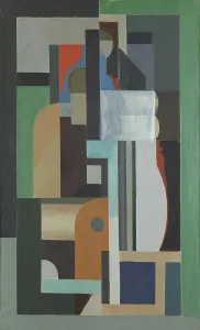Compositional Prints: Composition, c1925. Creator: Ragnhild Kaarbo